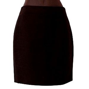 J. Crew No. 2 Pencil Black Cotton Skirt- Sz. 0P